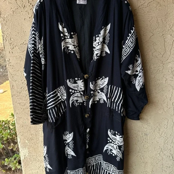 Vintage Kimono Duster - Picture 5 of 13
